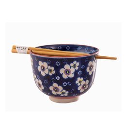 Ume Plum Bowl & Chopsticks Set