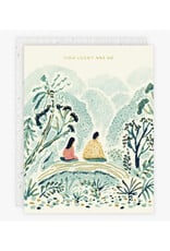 How Lucky Are We Greeting Card