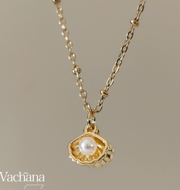 Open Sea Shell Pendant Necklace