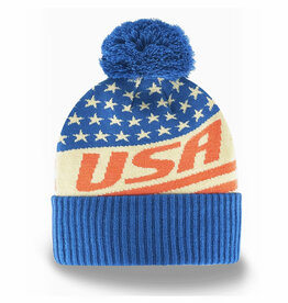 USA Signature PomPom Beanie *