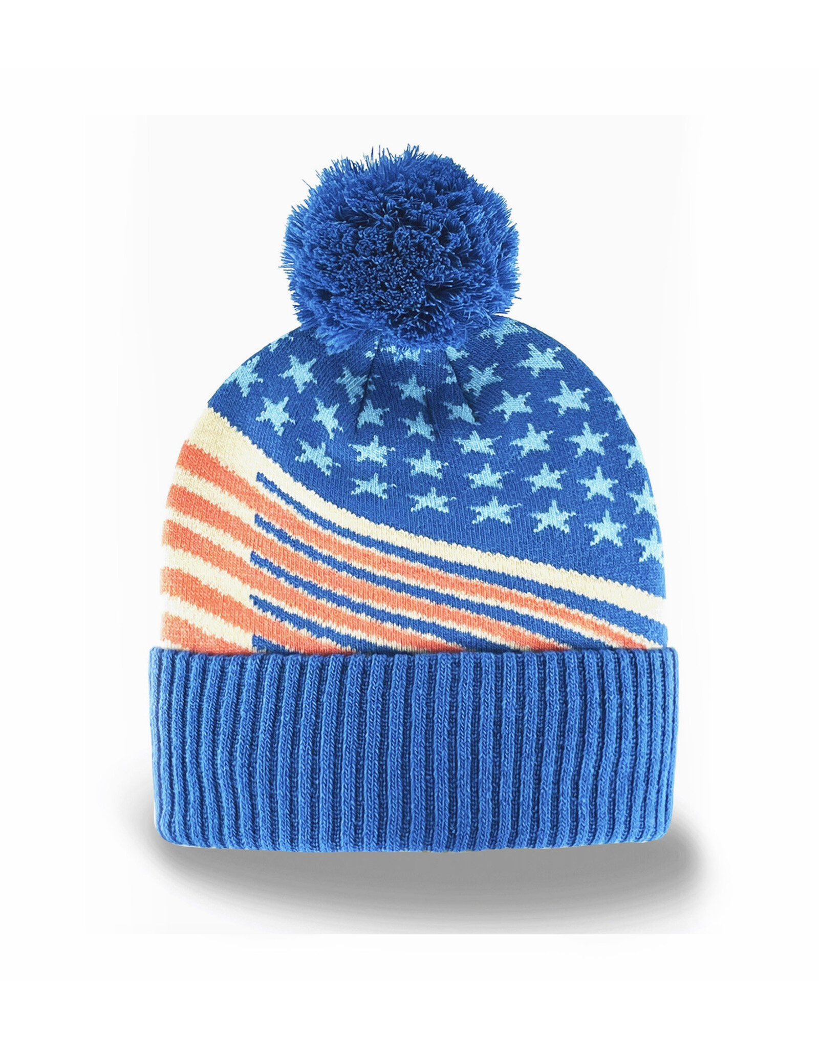 USA Signature PomPom Beanie *