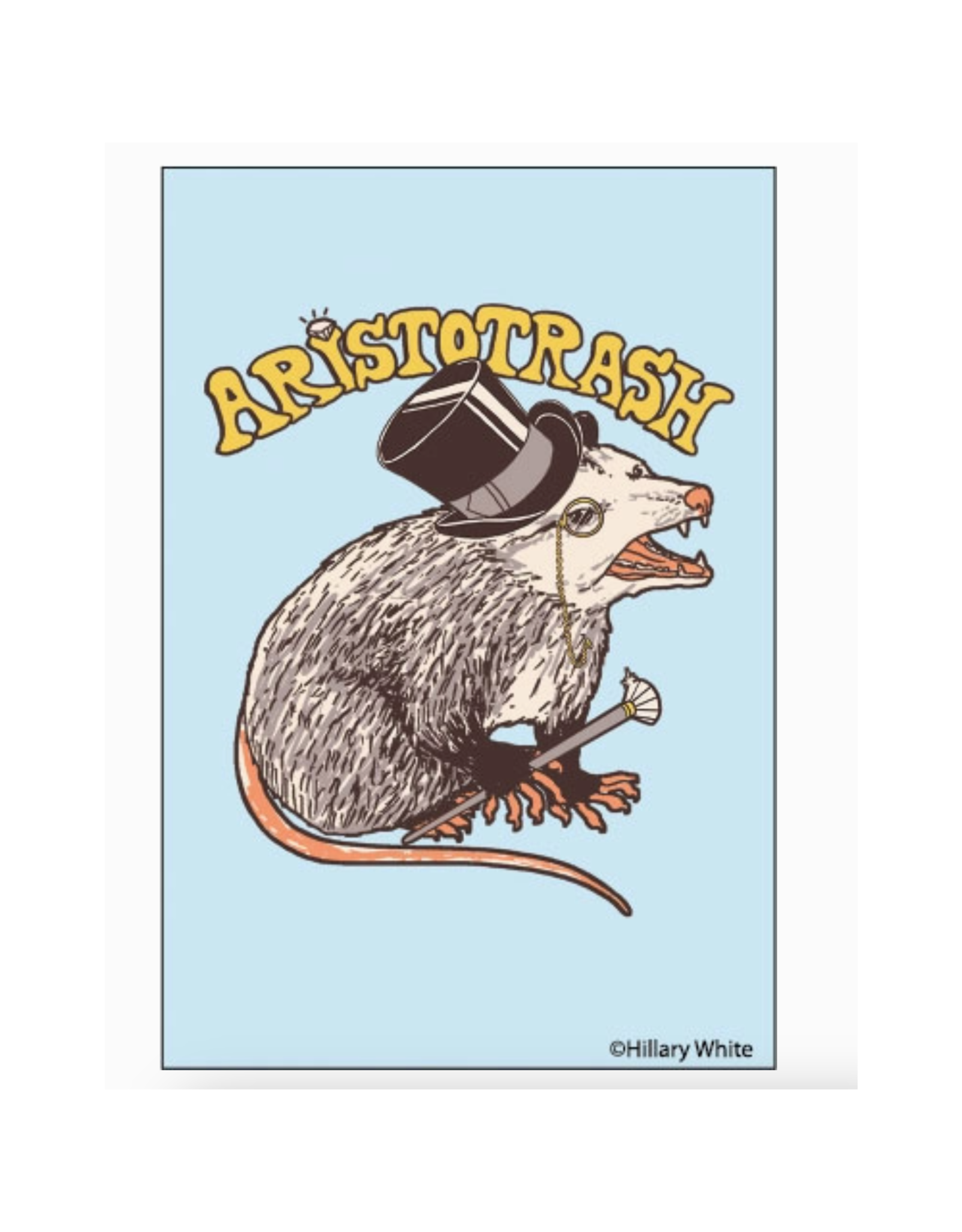 Aristotrash Oppossum Magnet