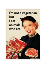 I'm Not Vegetarian Magnet