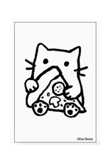 Pizza Slice Cat Magnet