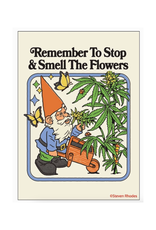 Remember to Stop and Smell the Flowers Magnet