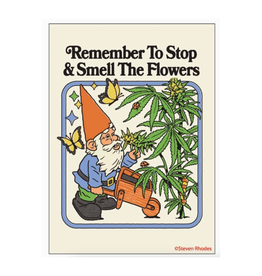 Remember to Stop and Smell the Flowers Magnet