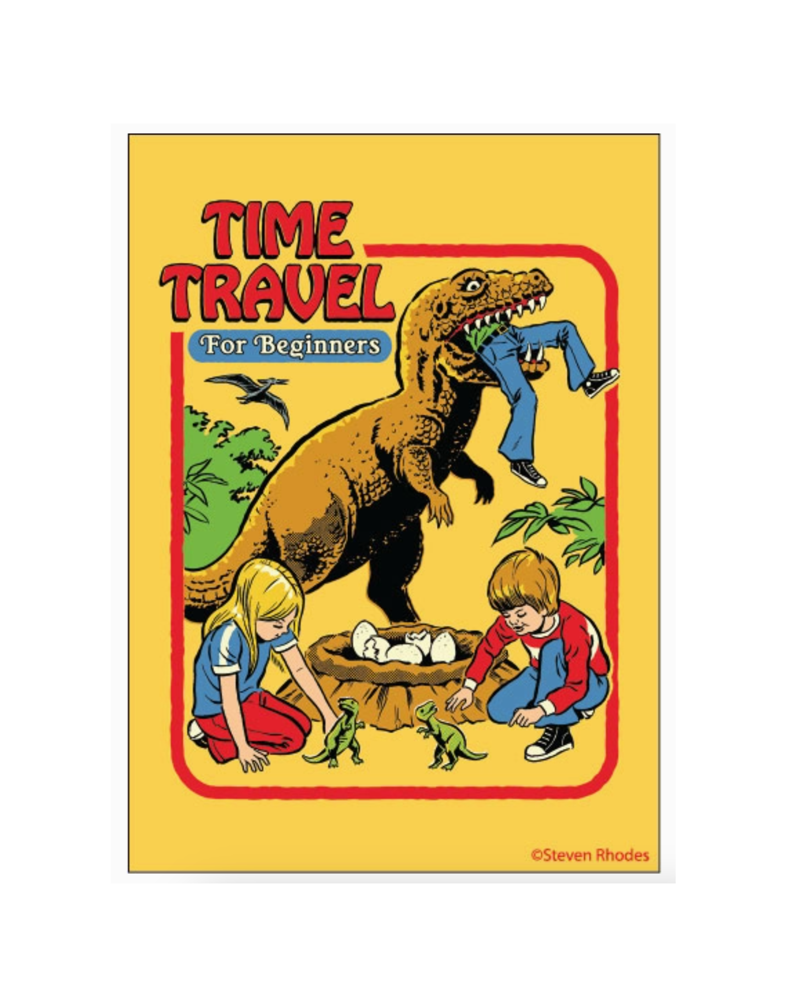 Time Travel For Beginners Magnet