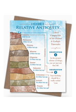 Geological Birthday Greeting Card Geological Birthday Greeting Card