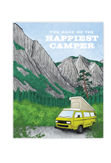 You Make Me The Happiest Camper Greeting Card