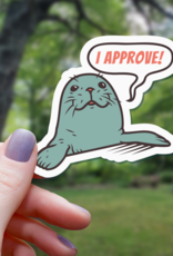 I Approve! Seal Sticker