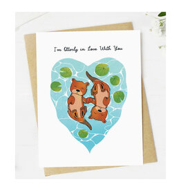 I'm Otterly In Love With You Greeting Card