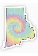 Rhode Island Tie Dye Sticker Rhode Island Tie Dye Sticker