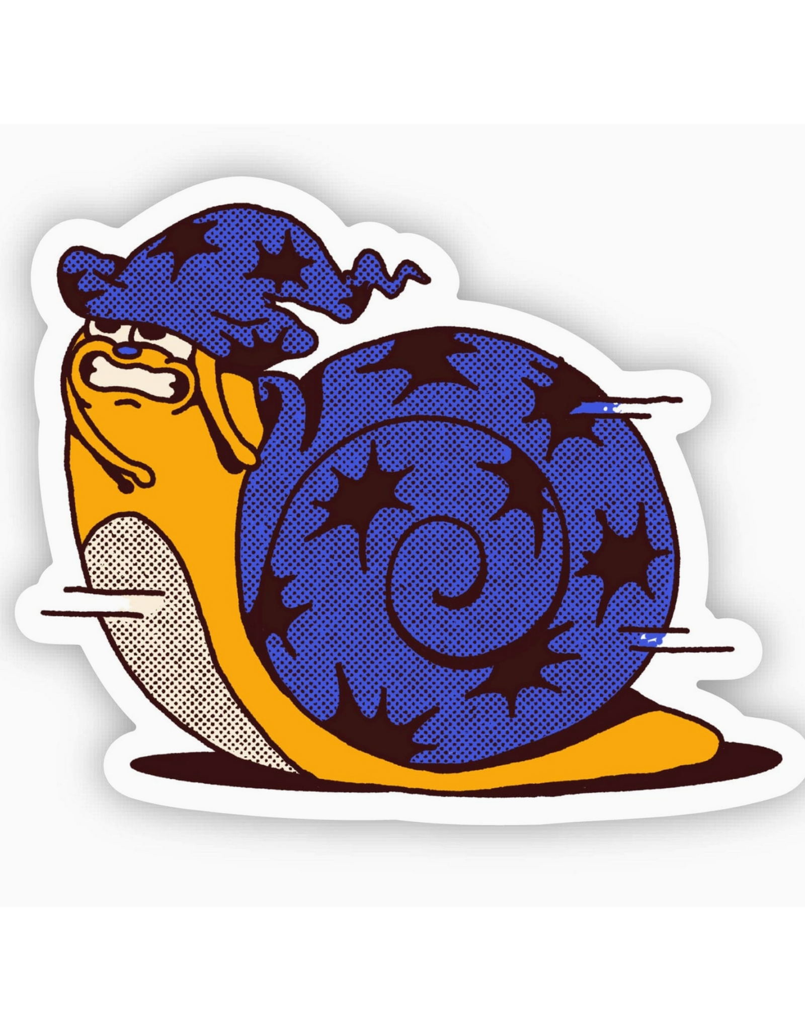 Wizard Hat Snail Sticker