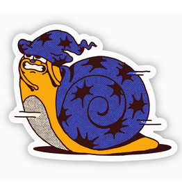 Wizard Hat Snail Sticker