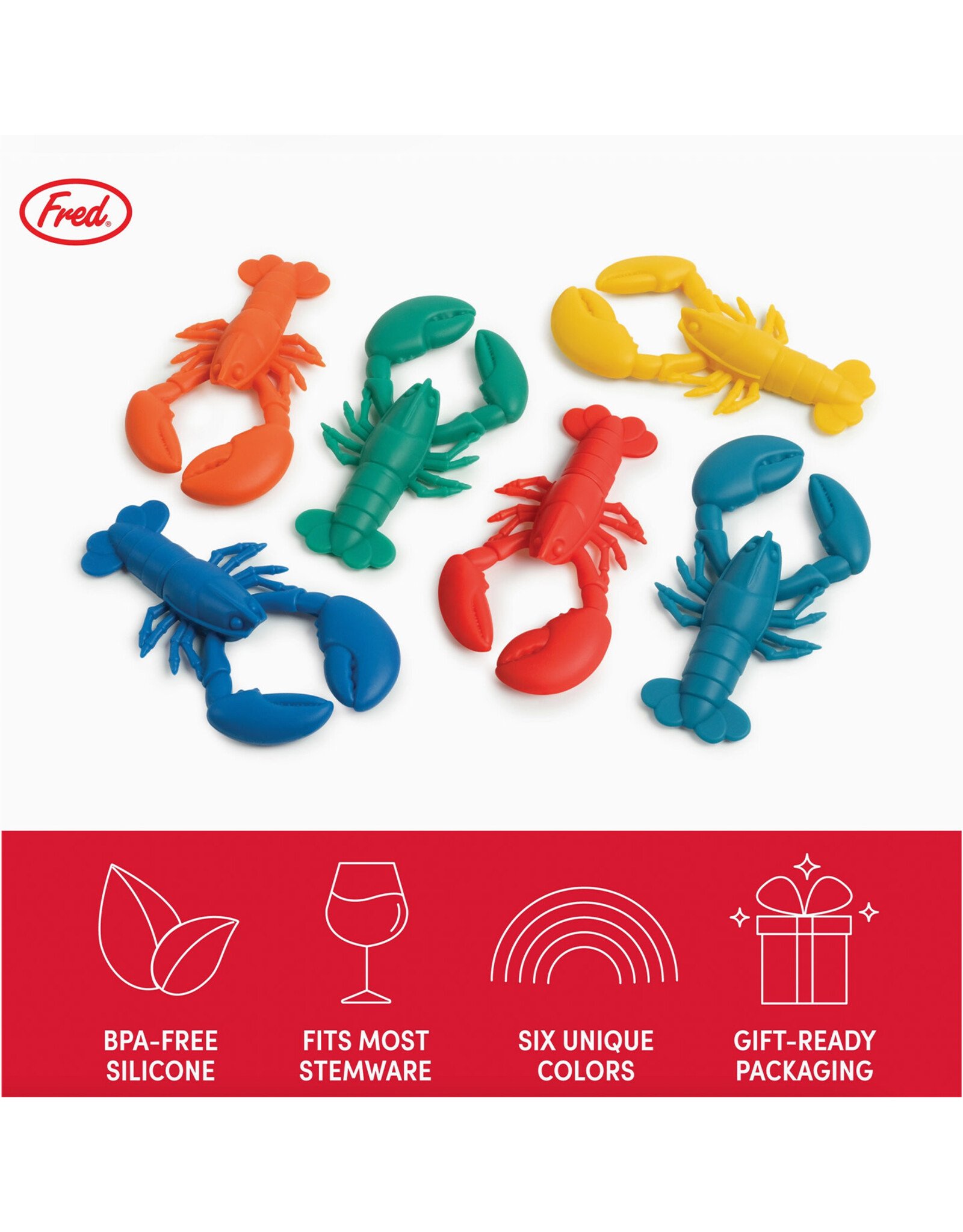 Party Pinchers Lobster Drink Markers
