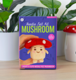 Needle Felt Mushroom Kit