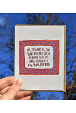 Thankful For Your Hot Bod Greeting Card