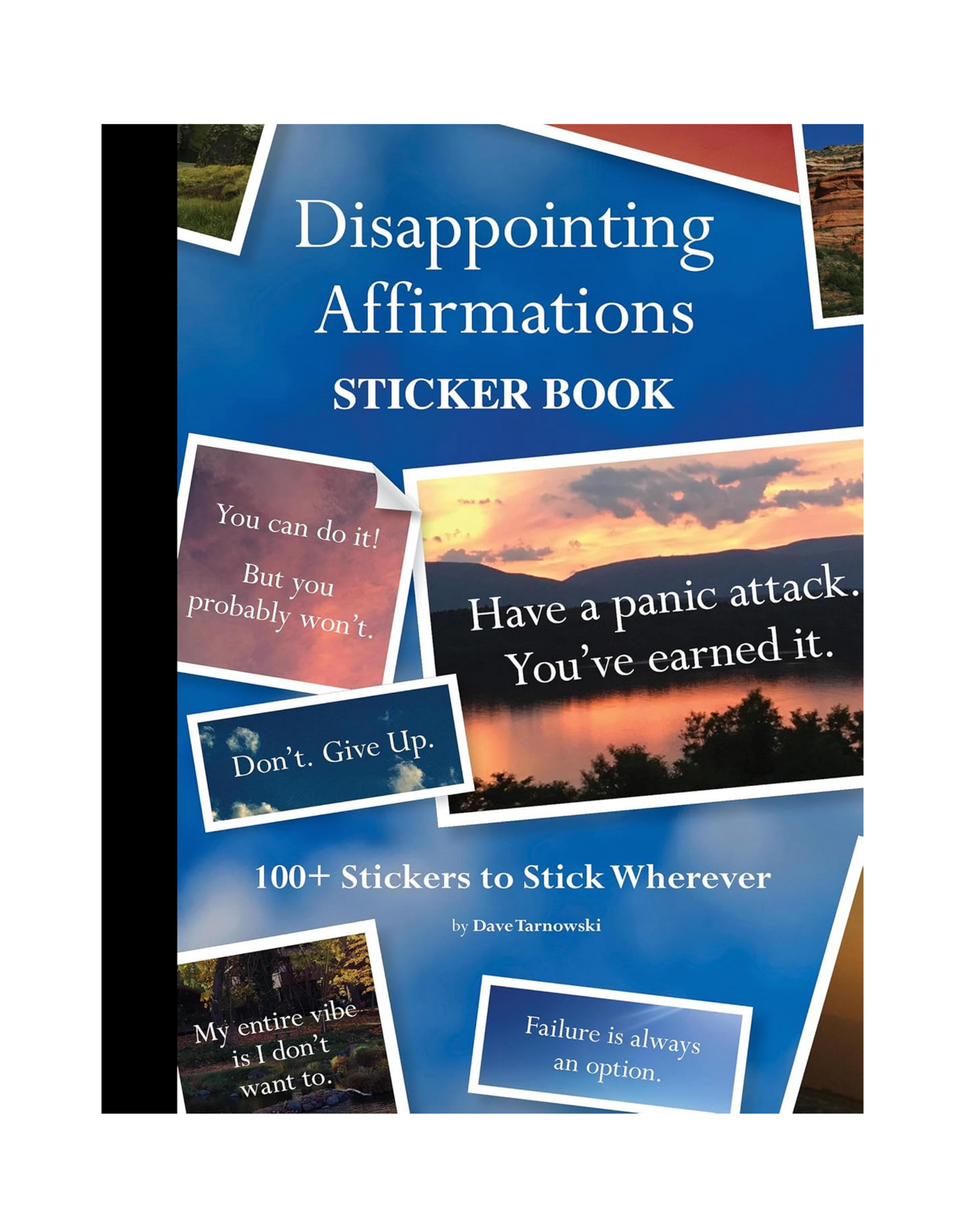 Disappointing Affirmations Sticker Book