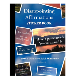 Disappointing Affirmations Sticker Book