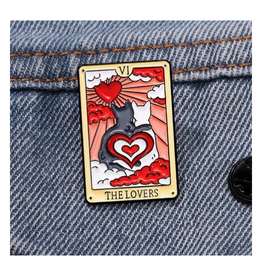 Tarot Cat Lovers Enamel Pin