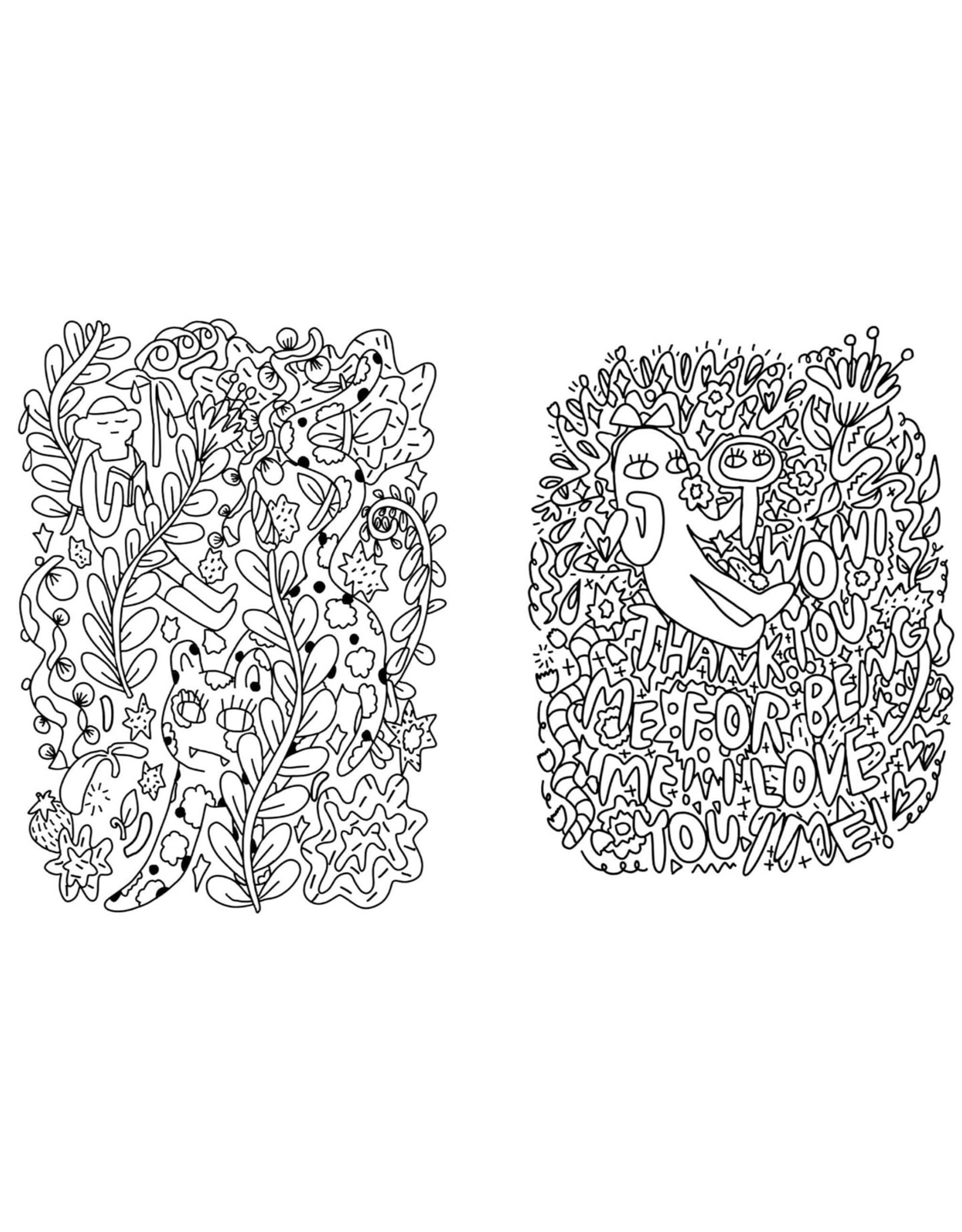 The Yumiverse Mindful Coloring Book