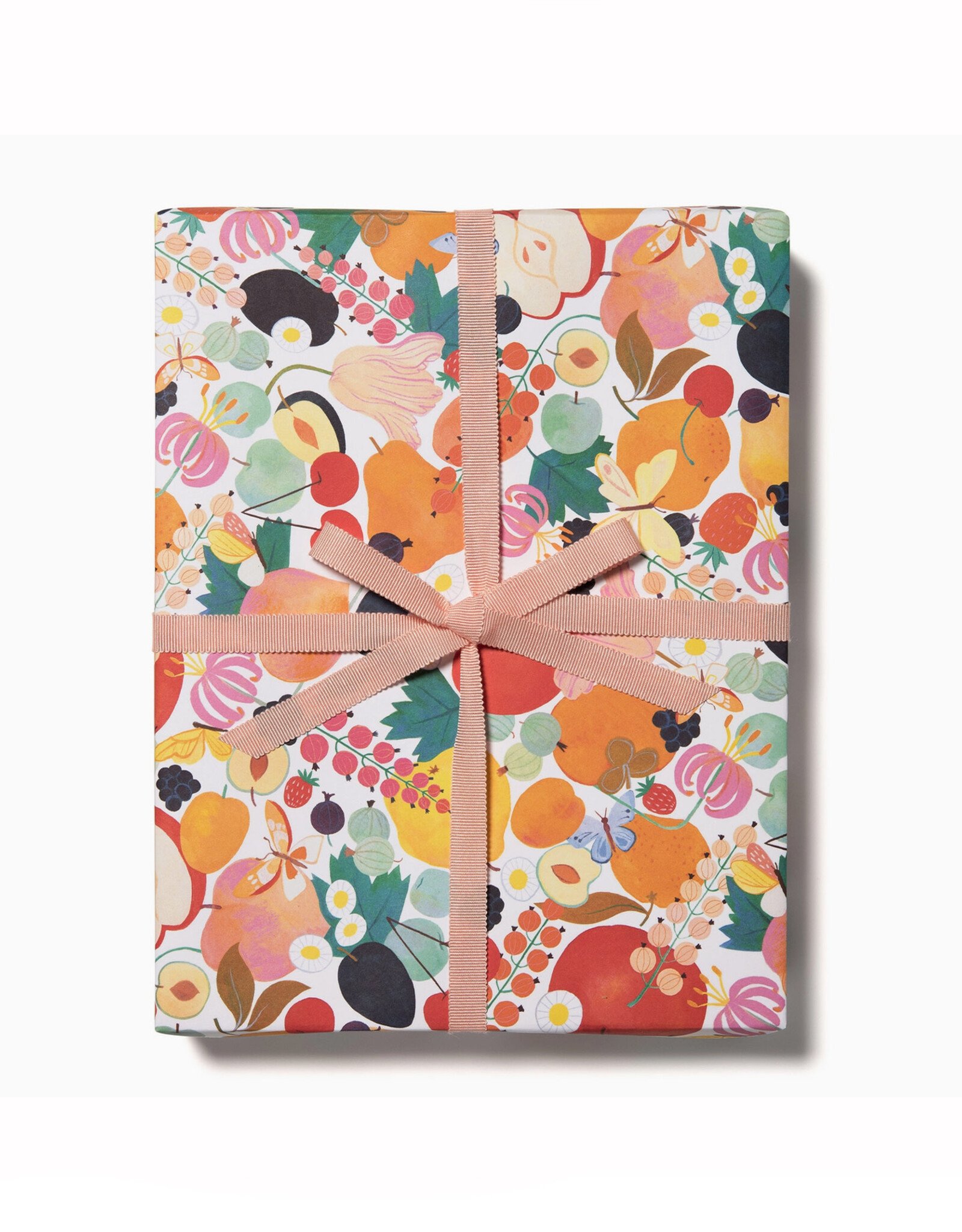 Fruits and Florals Wrapping Paper - Curbside Only