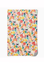 Fruits and Florals Wrapping Paper - Curbside Only