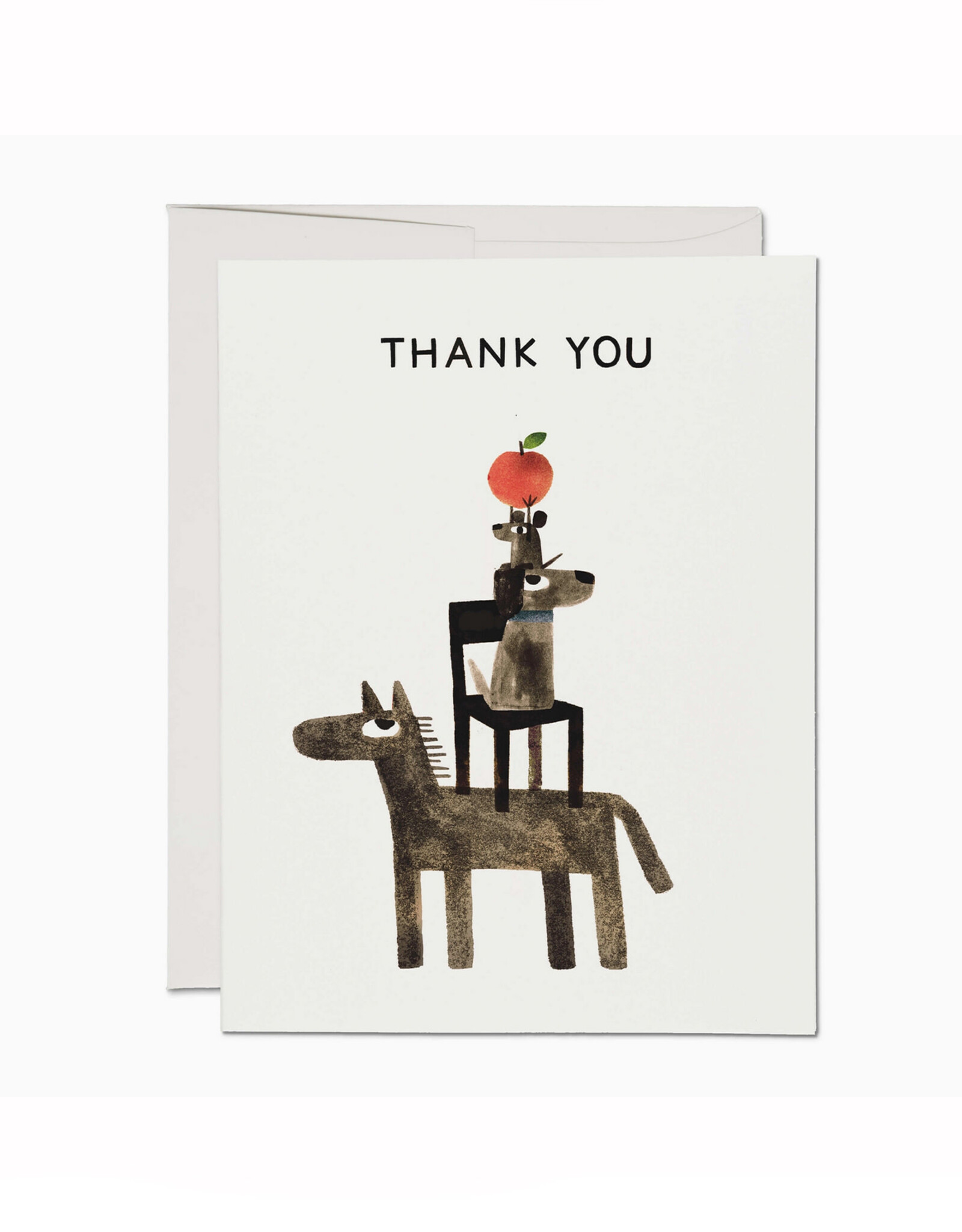 Thank You Team Effort Greeting Card