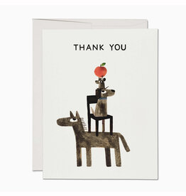 Thank You Team Effort Greeting Card