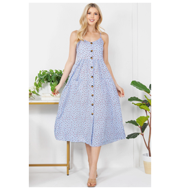Checkered Cherry Cami Dress