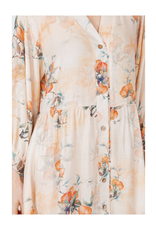 Peachy Floral Button Down Dress Peachy Floral Button Down Dress