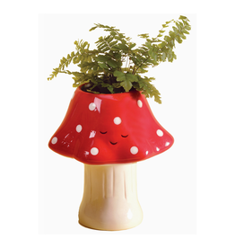 Kawaii Mushroom Planter