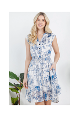 Delicate Vintage Floral Dress