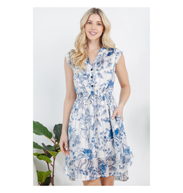 Delicate Vintage Floral Dress