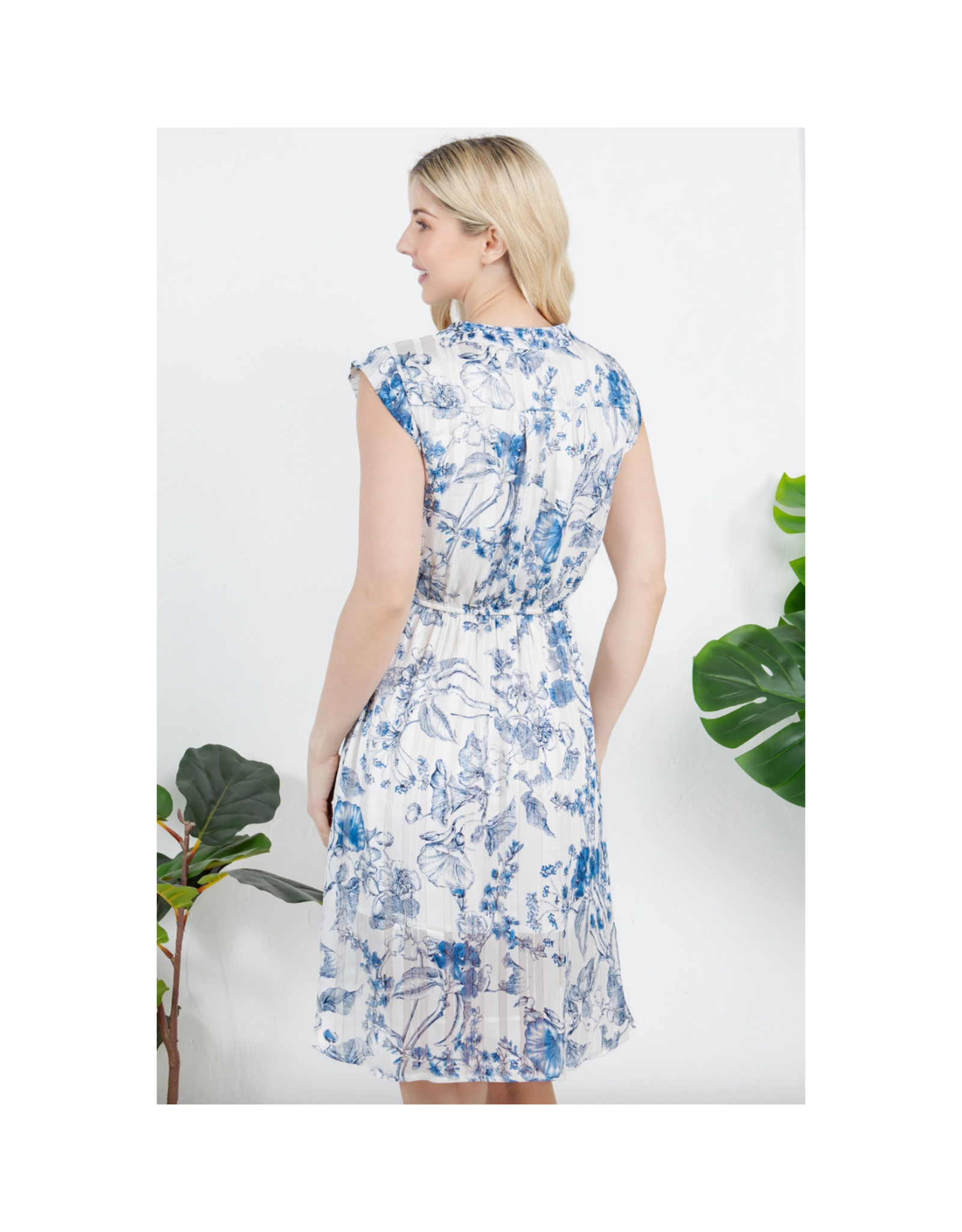 Delicate Vintage Floral Dress