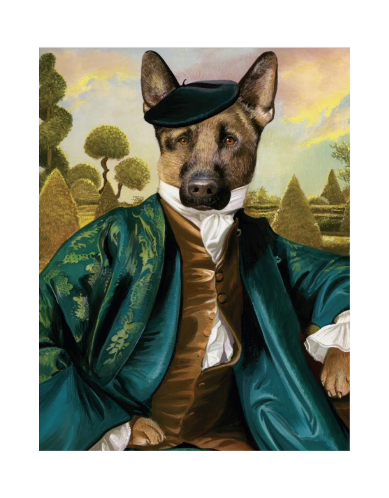 Distinguished Dog 1000 Piece Puzzle