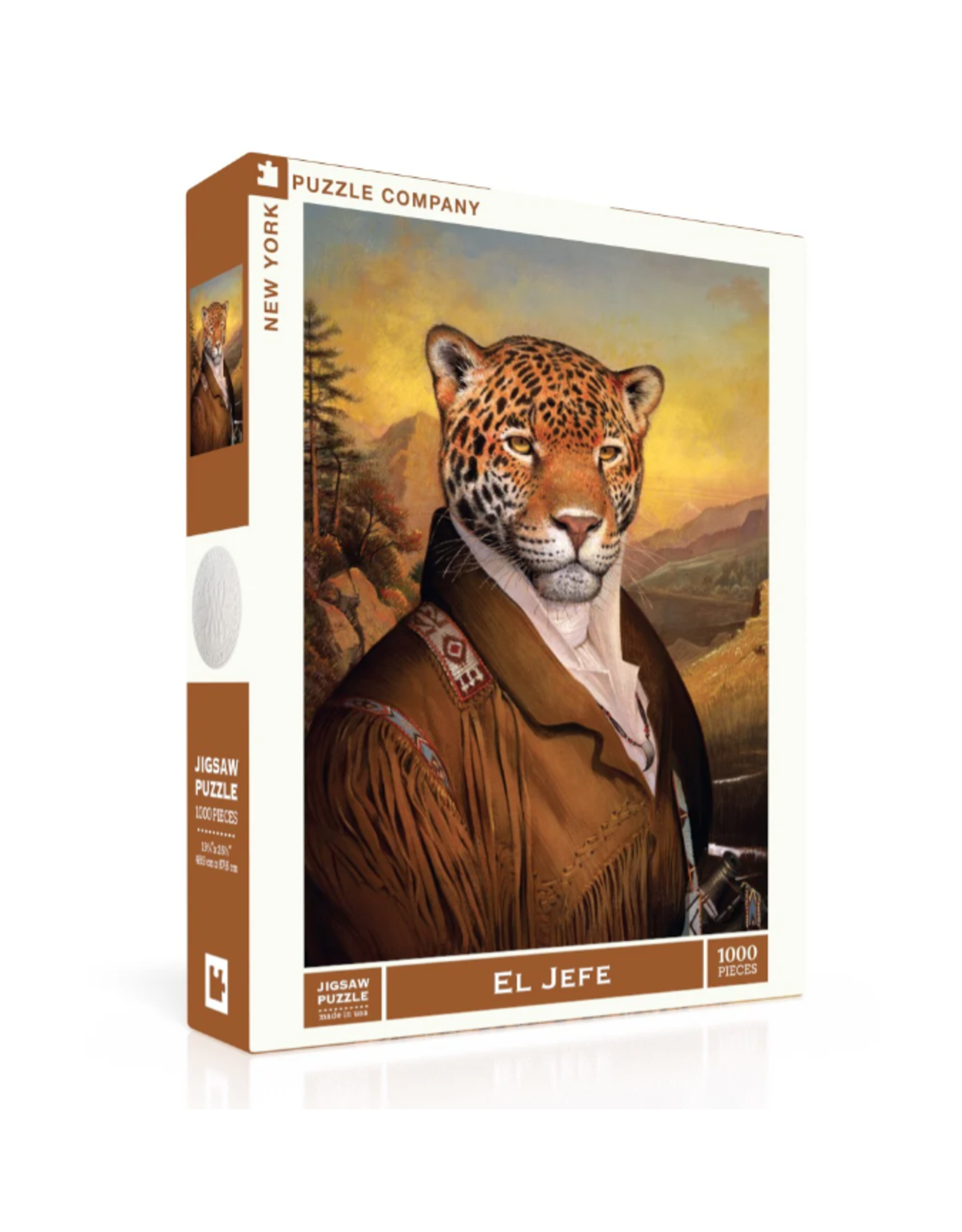 El Jefe Jaguar 1000 Piece Puzzle