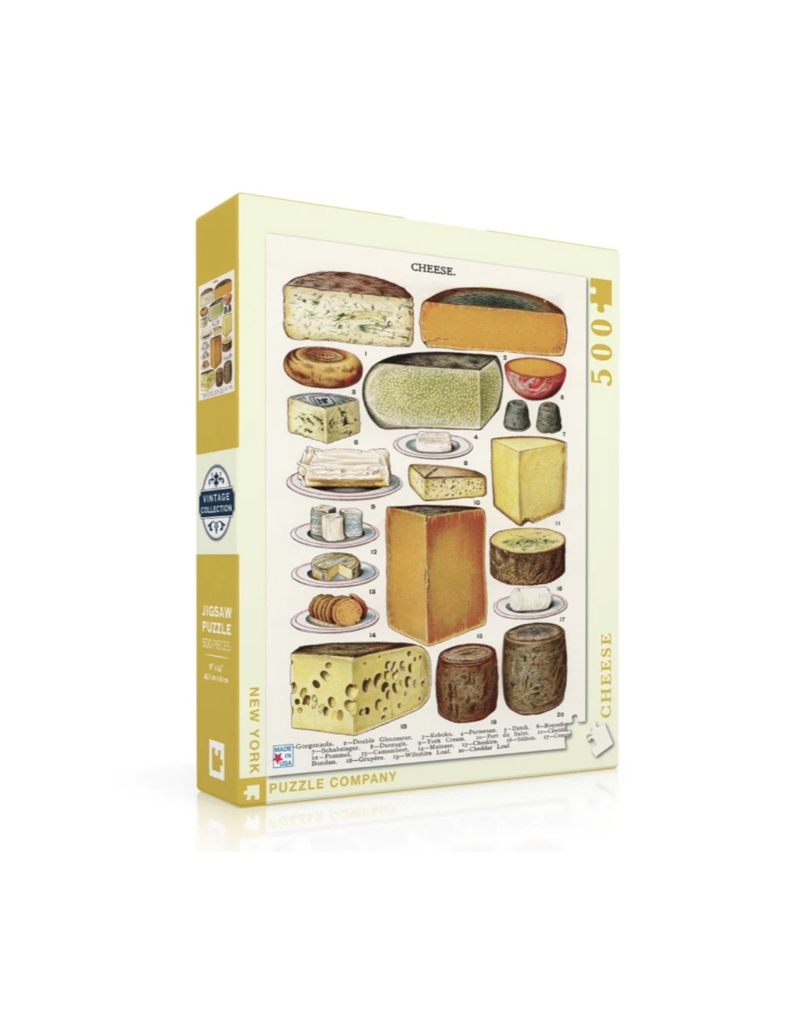 Cheese 500 Piece Puzzle