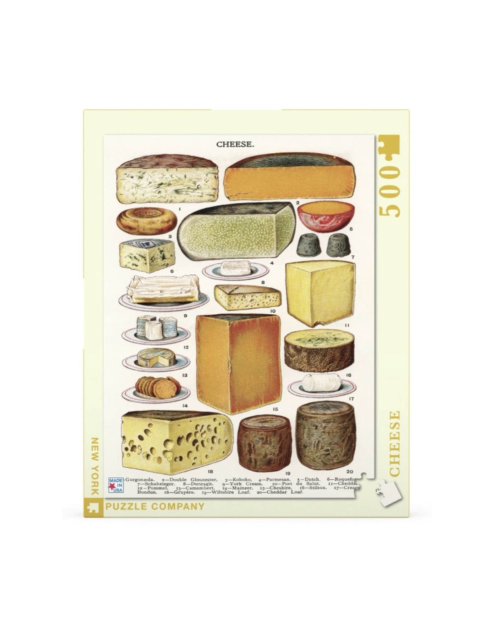 Cheese 500 Piece Puzzle