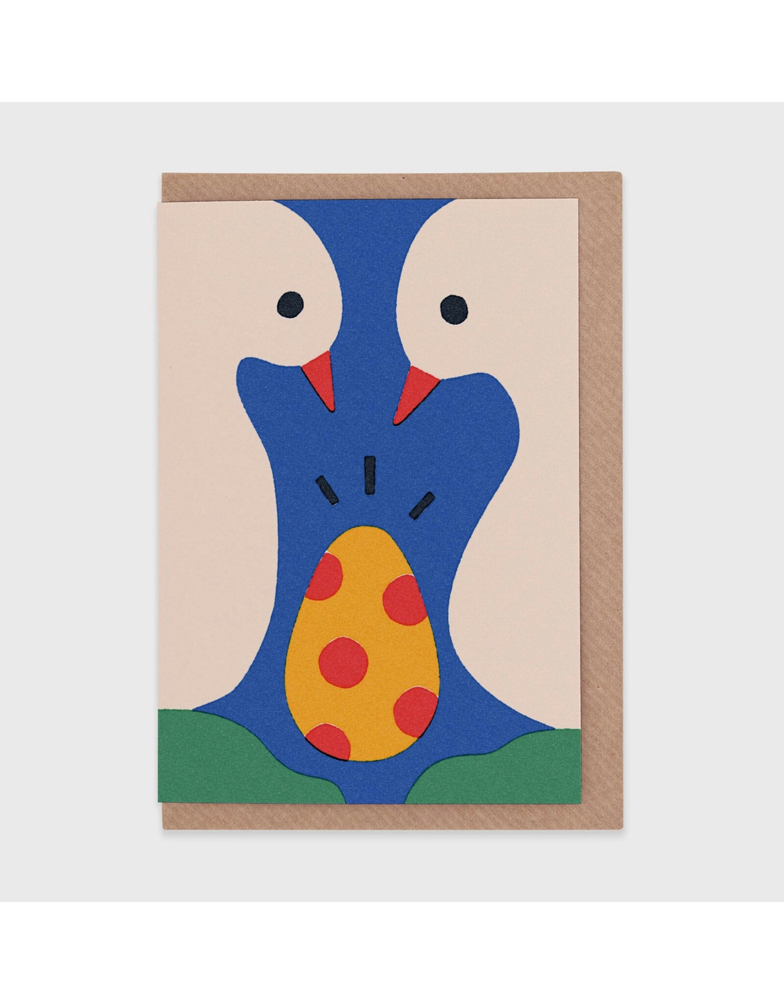 Soon to Hatch Birds Greeting Card