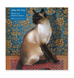 Siamese Cat Phuan On A Chinese Carpet 500 Piece Puzzle