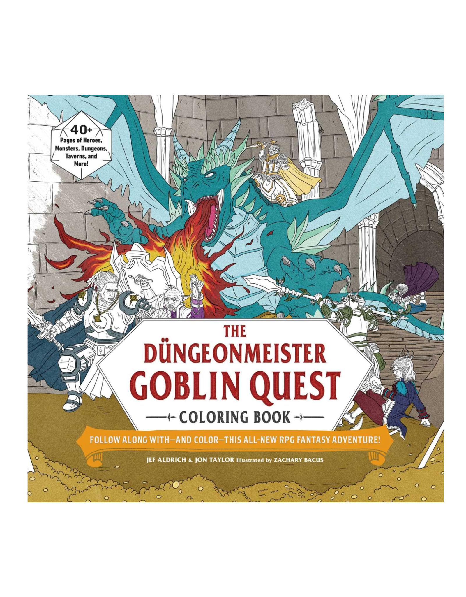 The Dungeonmeister Goblin Quest Coloring Book