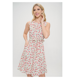 Cherry Print Dress