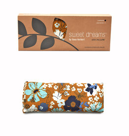 Lavender Eye Pillow :  Mustard & Teal Floral
