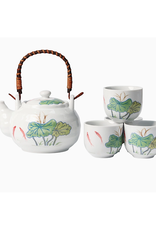 Koi Lotus Tea Set for 4
