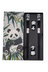 Panda Chopstick Rest & Chopsticks Set of 2