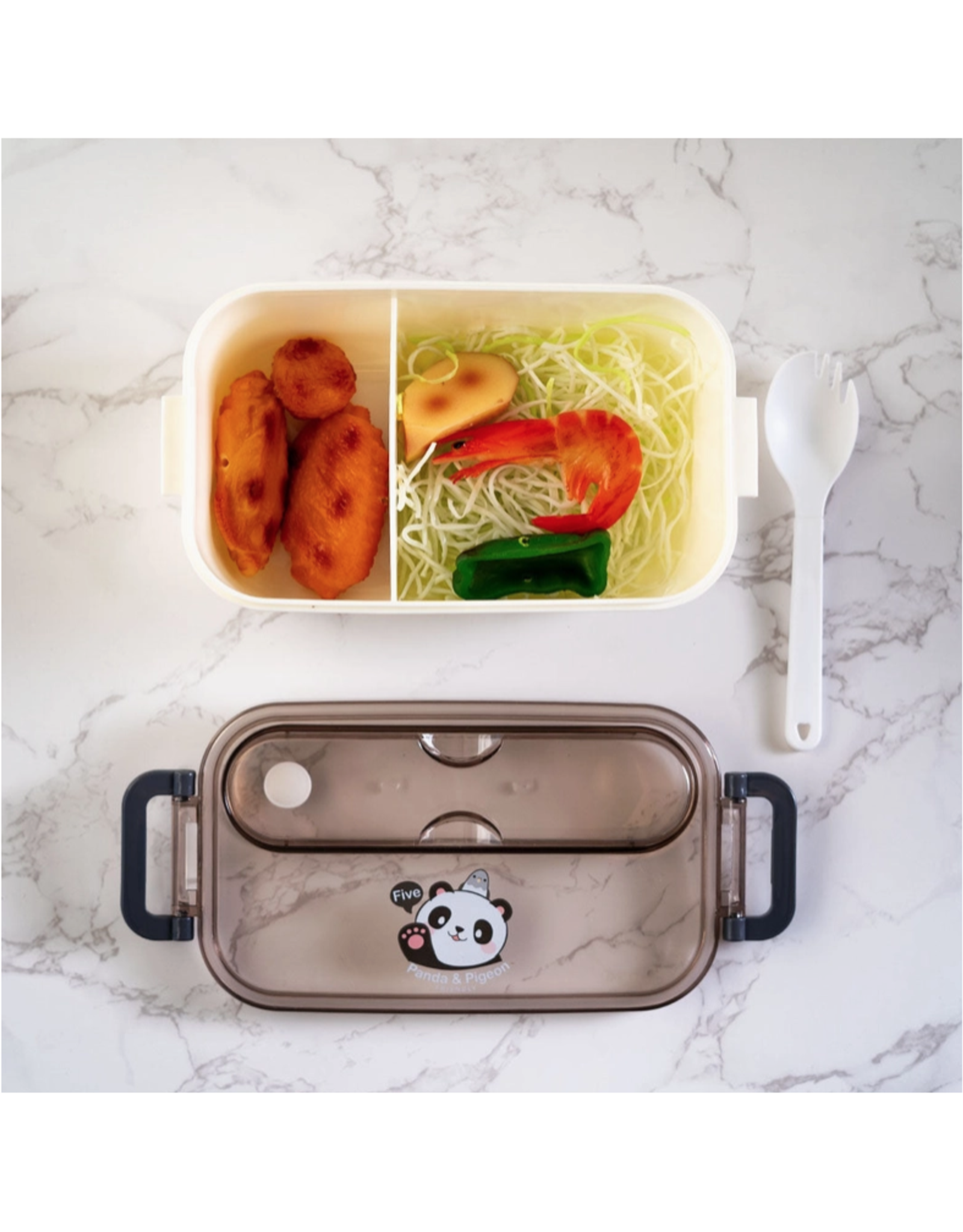 Panda Bento Lunchbox with Spork