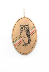 Hand Painted Owl Art *
