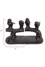 Resin Bird On a Branch Bookends
