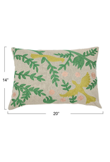 Cotton Chambray Lumbar Pillow - Curbside Pick Up Only